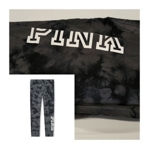 NWOT VS PINK Tie Dye Yoga Leggings Large